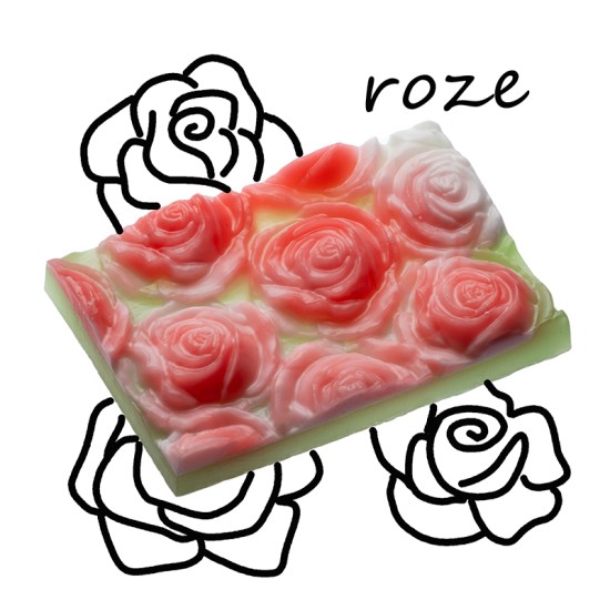 Rose scented soap